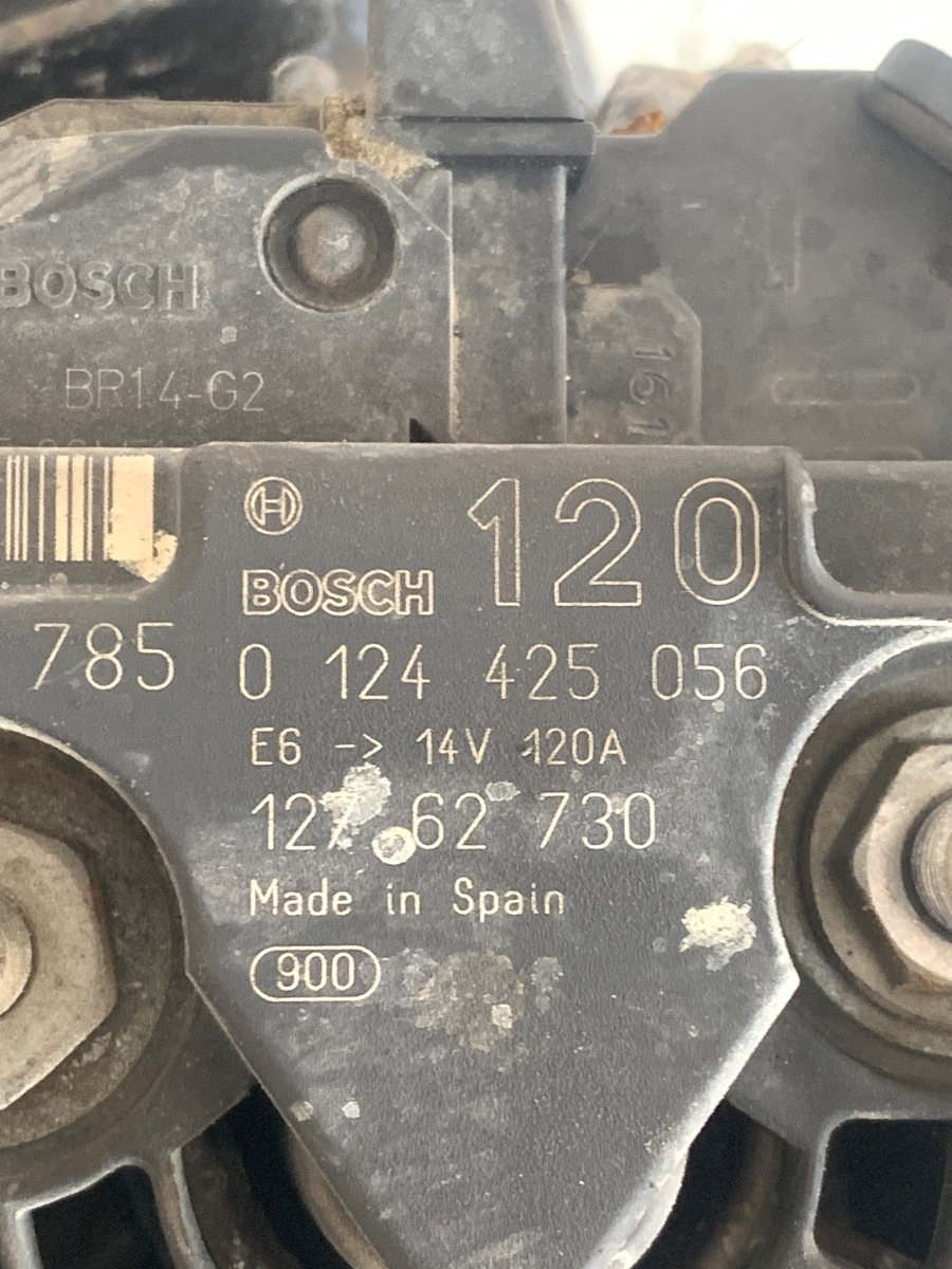 Alternator CADILLAC BLS 2006 - > 2.0 T B207L, LK9(122CUL4), Z 20 NET 0124425056 – foto 2