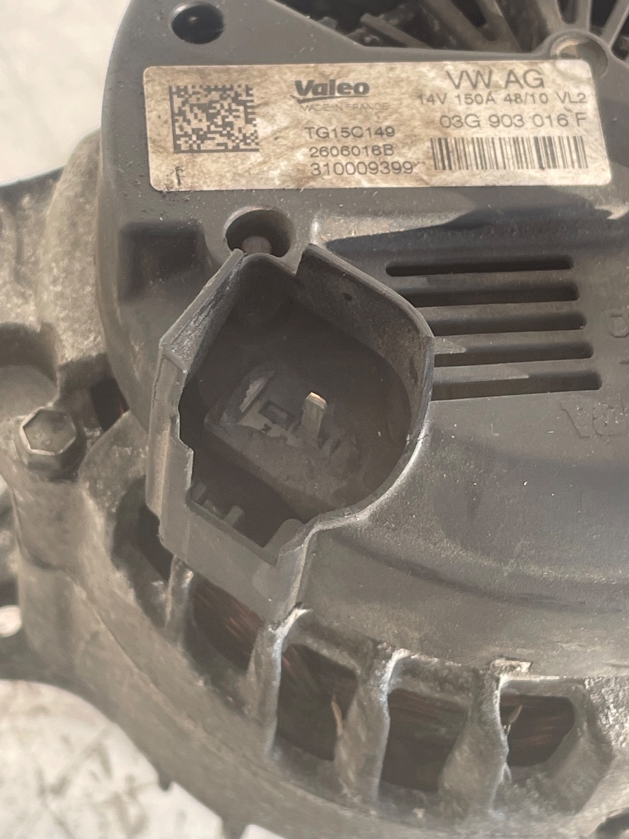 Alternator AUDI Q5 8RB 2008 -> 2.0 TDI 03G903016F – foto 4
