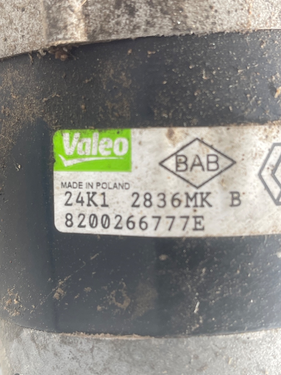 Electromotor RENAULT MEGANE III Hatchback BZ0_ 2008 - >, DACIA DUSTER 2010 - > 1.6B 8200266777E – foto 2