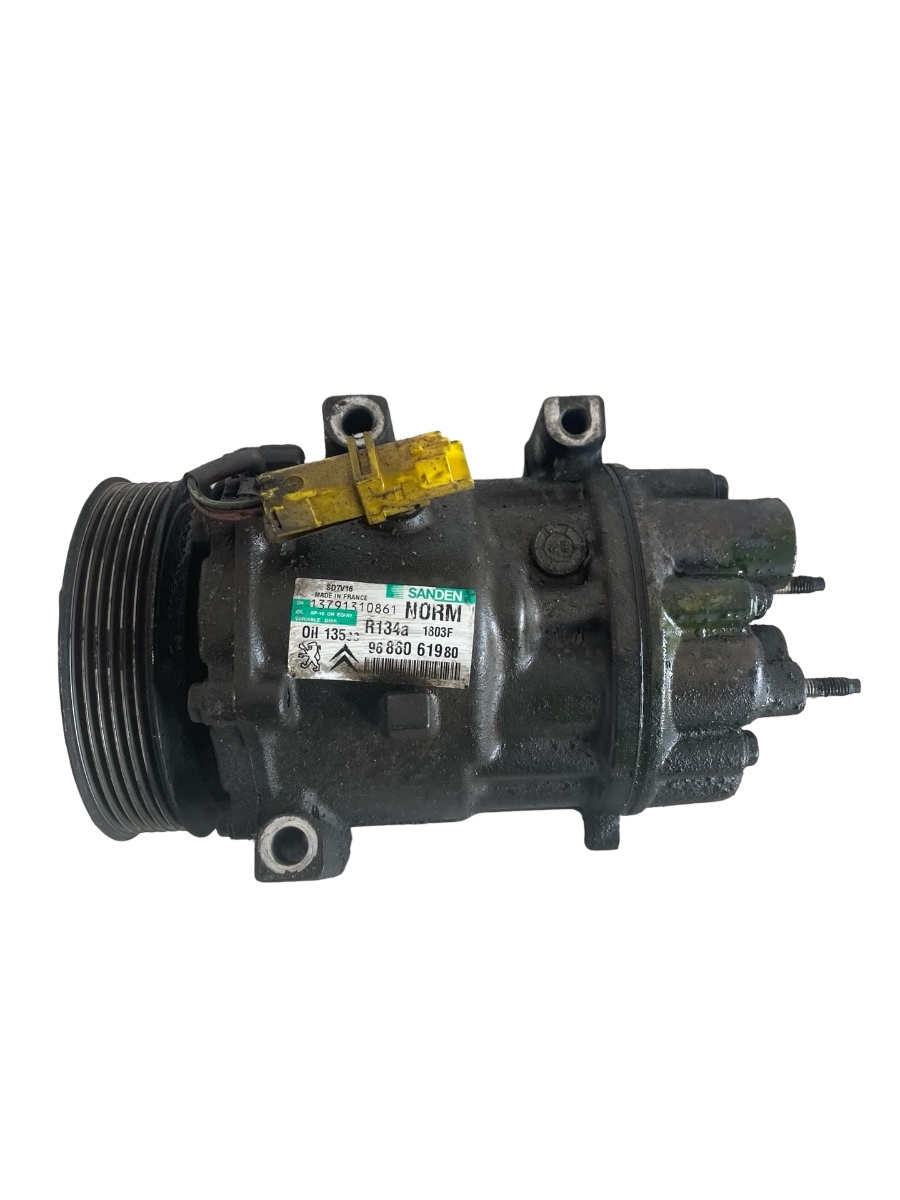 Compresor  AC FIAT ULYSSE 179_ 2002 - 2011 2.2 D Multijet 4HS, 4HT (DW12BTED4) 9686061980