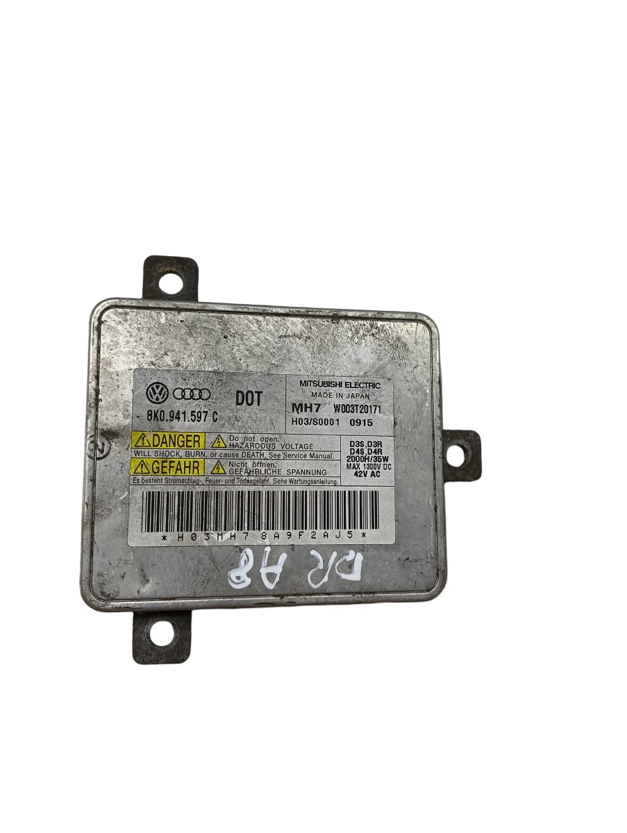 Balast faruri cu xenon dreapta fata AUDI A8 III 4H2, 4H8, 4HC, 4HL 2009 - 2018 8k0941597c