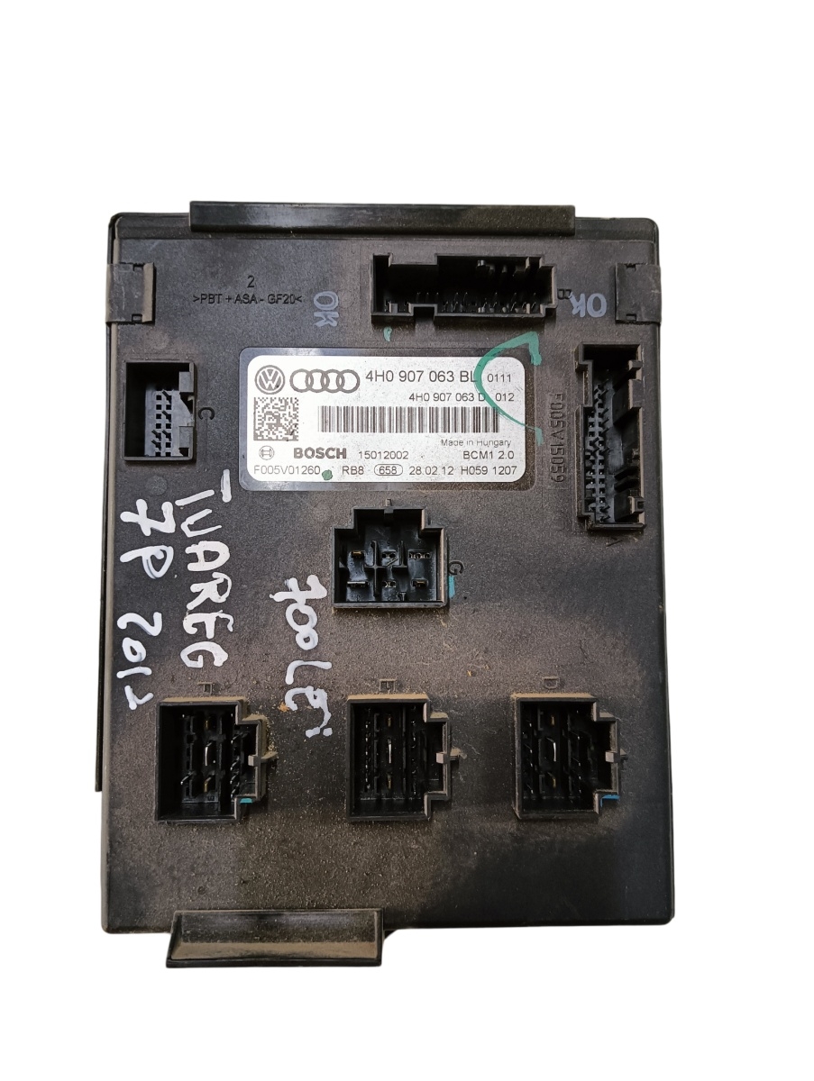 Modul de confort VOLKSWAGEN TOUAREG 7LA, 7L6, 7L7 2002 - 2013 4h0907063bl