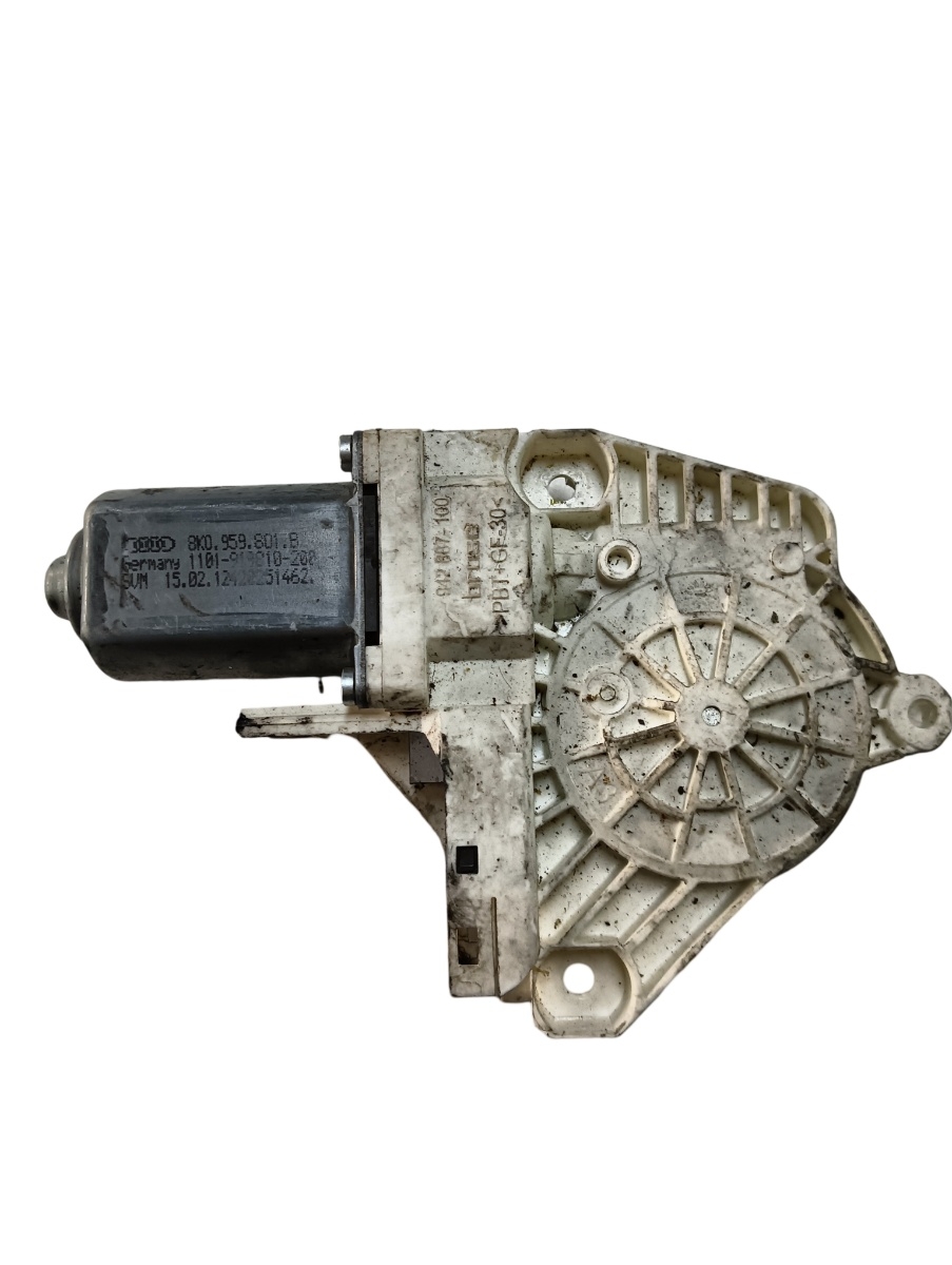 Motoras geam pivotant stanga fata VOLKSWAGEN TOUAREG 7P5, 7P6 2010 - 2018, AUDI A8 III 4H2, 4H8, 4HC, 4HL 2009 - 2018 8k0959801b