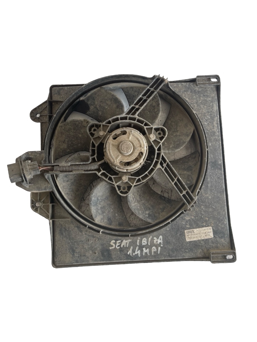 Electroventilator VOLKSWAGEN POLO 9N_ 2001 - 2012 / Seat ibiza 1.2/1.4B  6K0121207H – foto 2