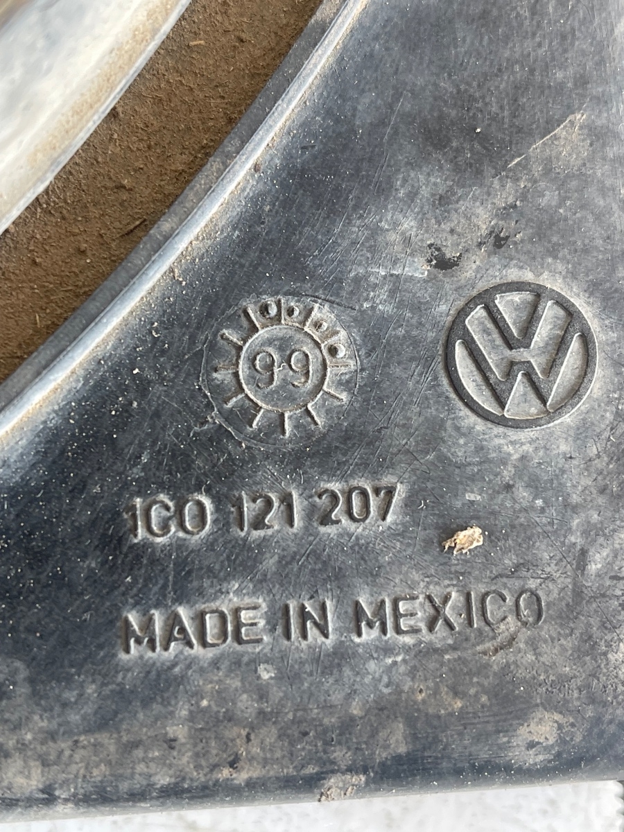 Ventilator radiator VOLKSWAGEN GOLF IV 1J1 / BEETLE / BORA 1997 - 2007 1C0121207 – foto 3