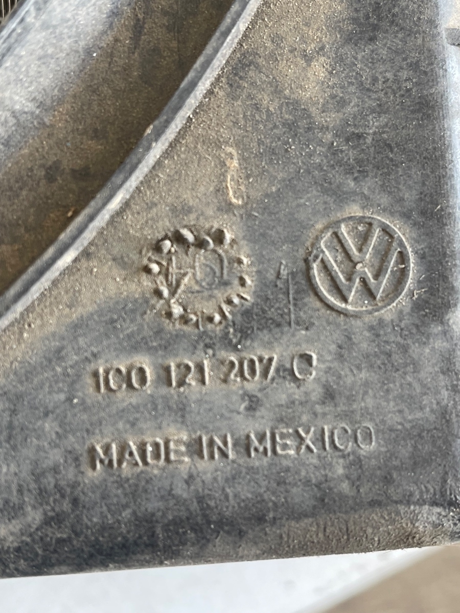 Radiator apa + carcasa Electroventilatoare VOLKSWAGEN NEW BEETLE 9C1, 1C1 1998 - 2010, VOLKSWAGEN GOLF IV 1J1 1997 - 2007 1C0121207C – foto 3