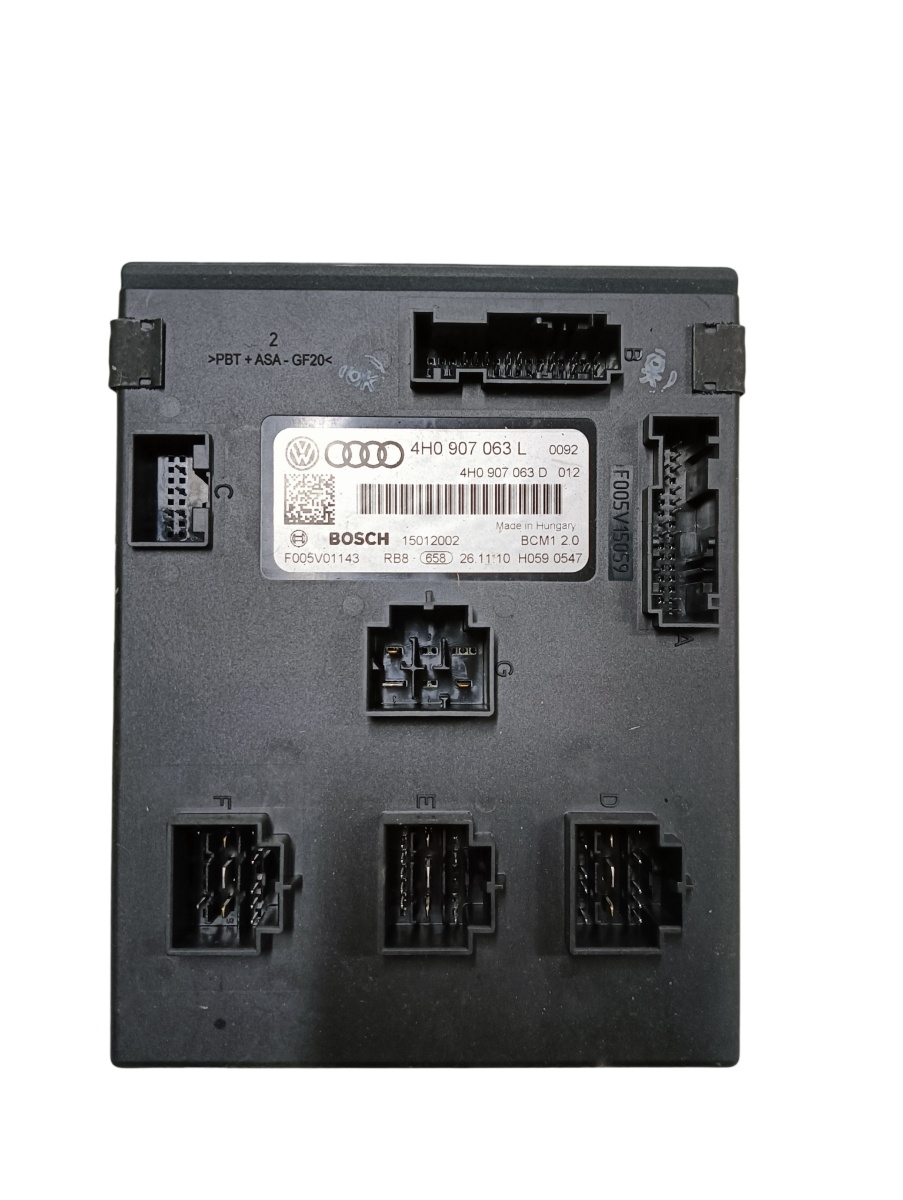 Modul de confort AUDI A8 III 4H2, 4H8, 4HC, 4HL 2009 - 2018 4h0907063l
