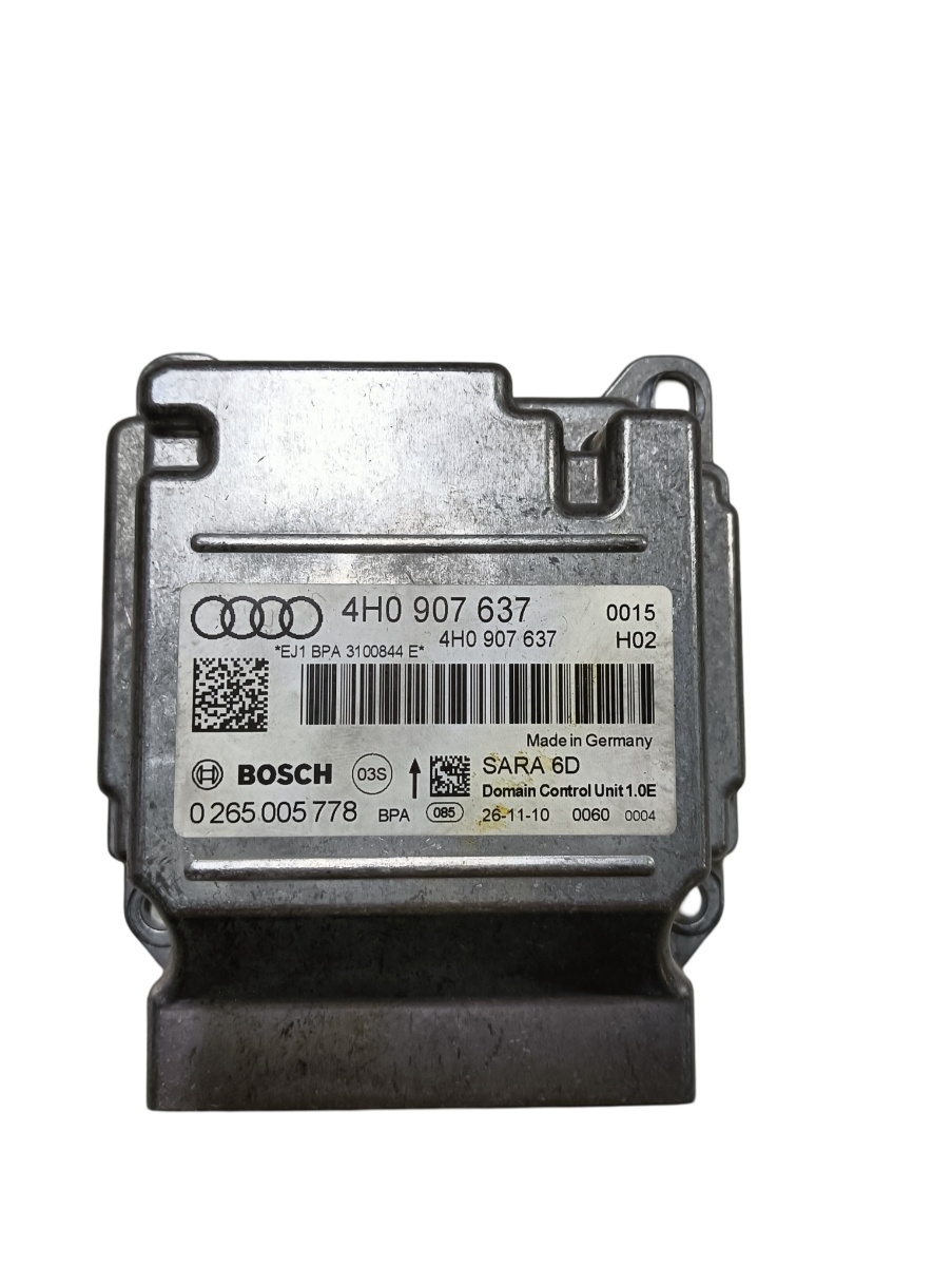 Calculator airbag  AUDI A8 III 4H2, 4H8, 4HC, 4HL 2009 - 2018 BOSCH 0265005778 4h0907637
