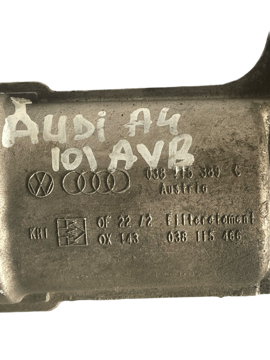 Carcasa filtru ulei AUDI A4 II 8E2, B6 2000 - 2005 1.9 TDI AVB 038115389C – foto 3