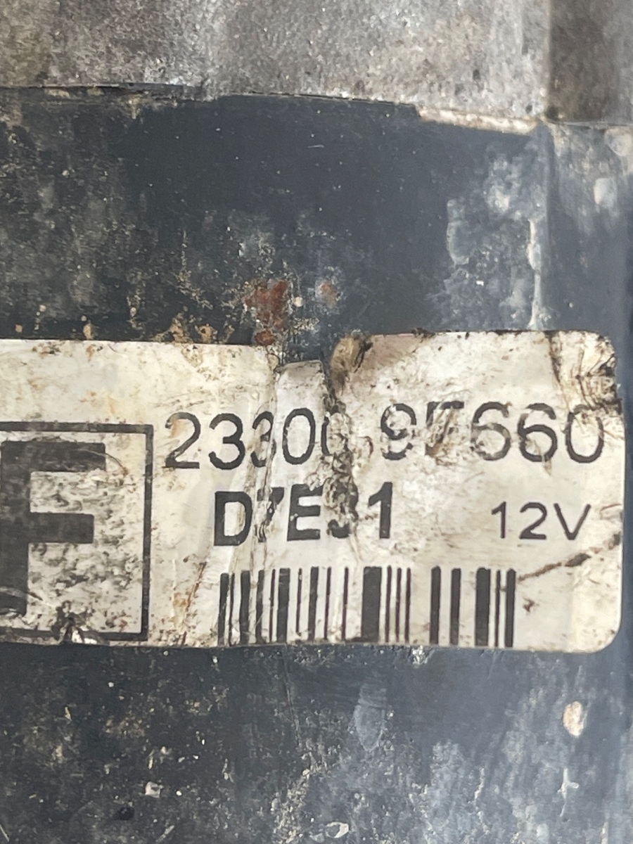 Electromotor NISSAN ALMERA 2004 1.5BENZINA - > 2330095660 – foto 2