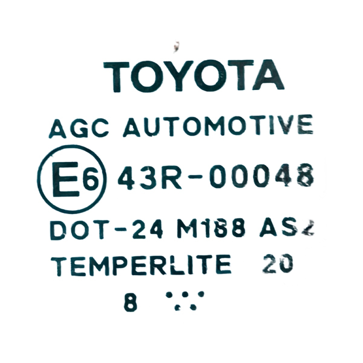 Geam fix fata stanga spate TOYOTA YARIS _P9_ 2005 - > E643R00048