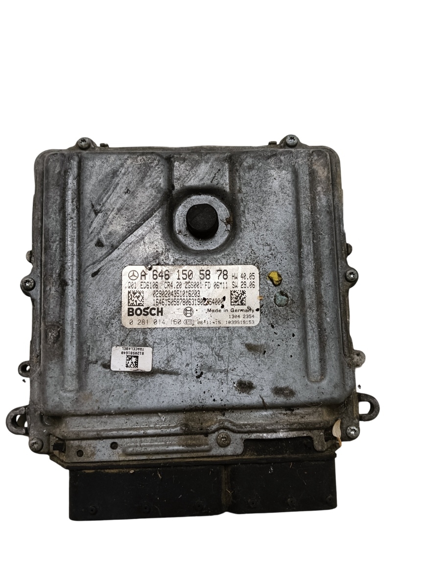 Calculator ecu MERCEDES-BENZ SPRINTER 3,5-t Box 906 2006 - > 3.0 319 CDI / BlueTEC OM 642.. 0281014160 A6461505878