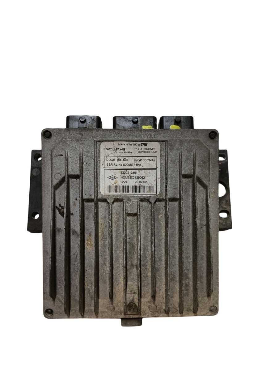 Calculator ecu  RENAULT CLIO II BB0/1/2_, CB0/1/2_ 1998 - > 1.5 dCi K9K 700, K9K 704 8200212351