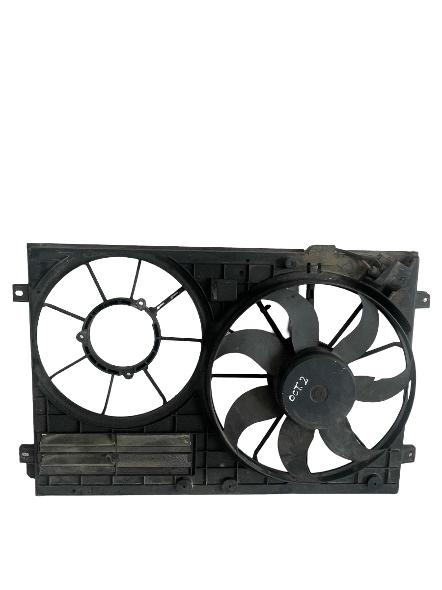 Electroventilator SKODA OCTAVIA 1Z3 2004 - 2013 1.9 TDI 1K0121205G – foto 2