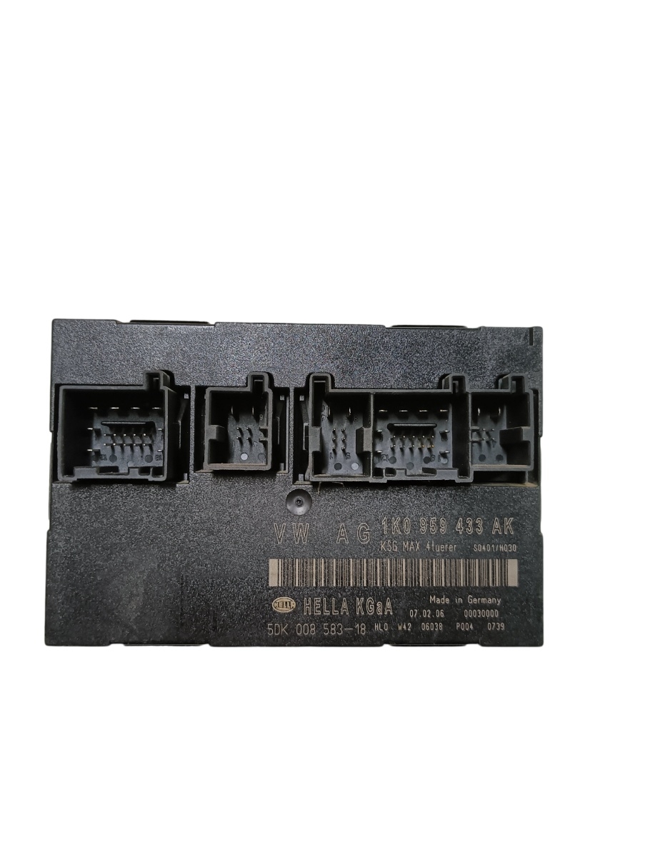 Modul de confort VOLKSWAGEN GOLF V 1K1 2003 - 2009 VAG 1k0959433ak