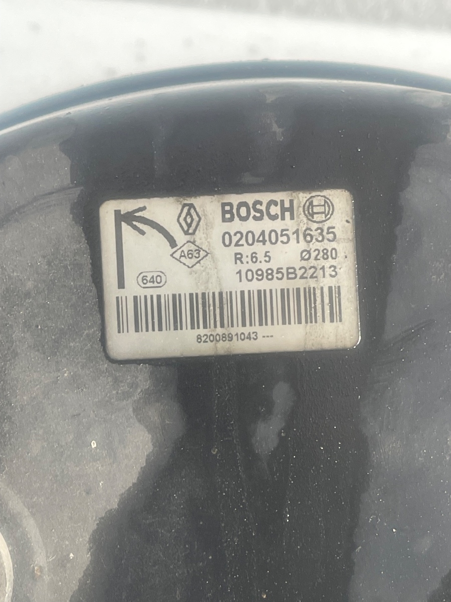 Tulumba frana RENAULT KANGOO KW0/1_ 2008 - > 8200891043 / 0204051635 – foto 3