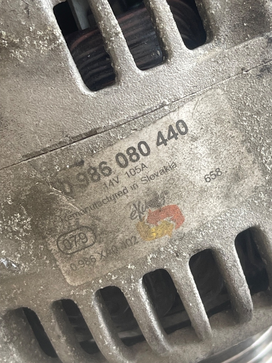 Alternator FORD FOCUS C-MAX DM2 2003 - 2007 1.6i HWDA  0986080440 – foto 3