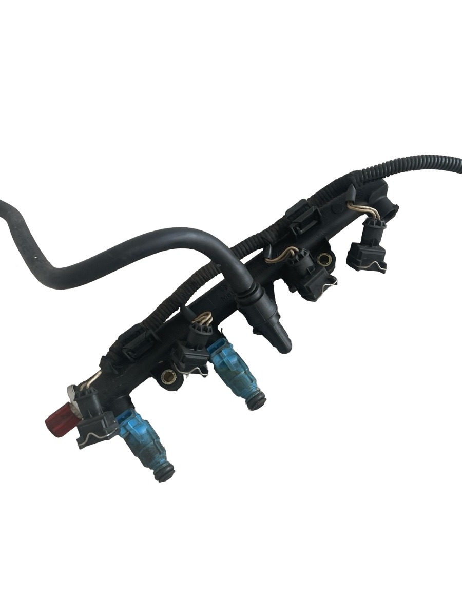 Rampa + 2 injectoare FIAT PUNTO 188_ 1999 - 2012 1.2BENZINA – foto 2