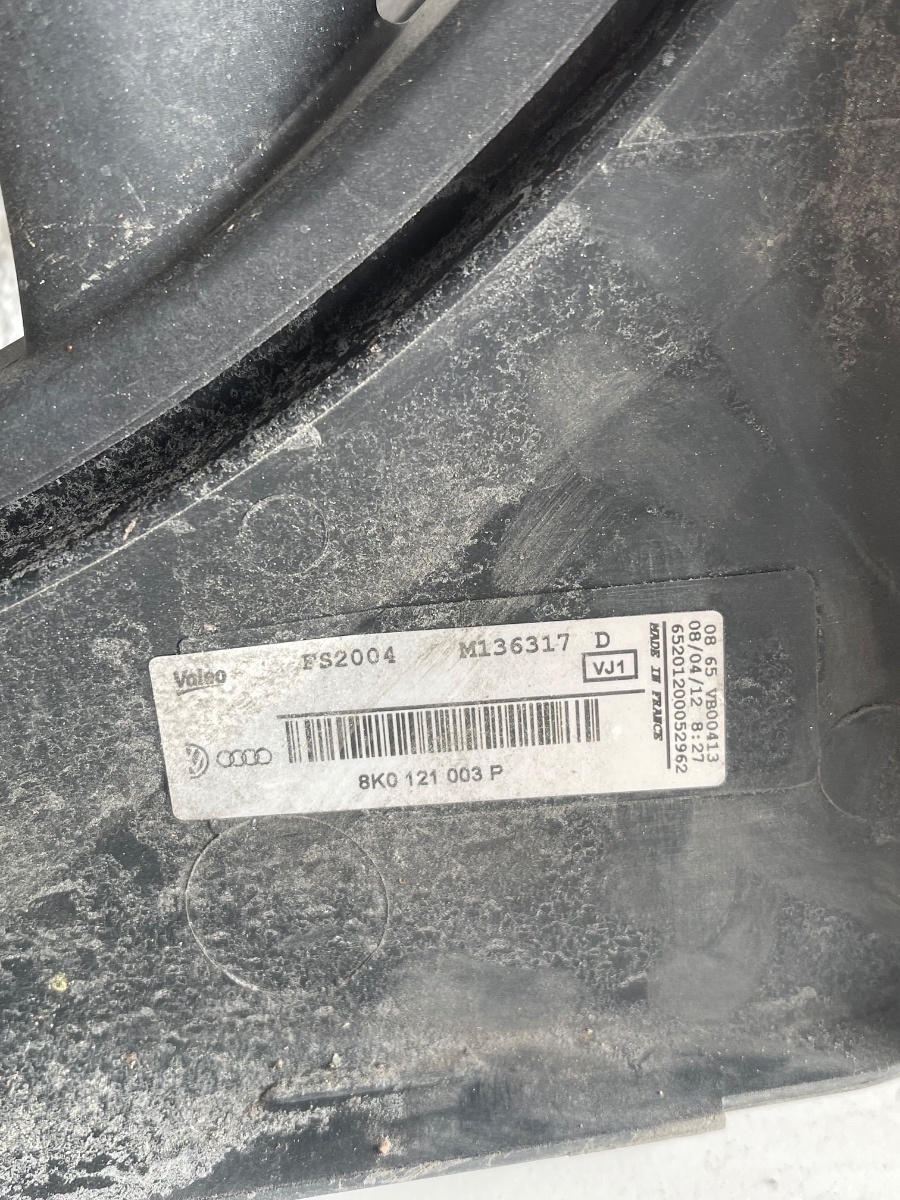 Electroventilatoare  AUDI A5/S5 8T3 2007 - 2017 2.0TDI 8K0121003P – foto 4