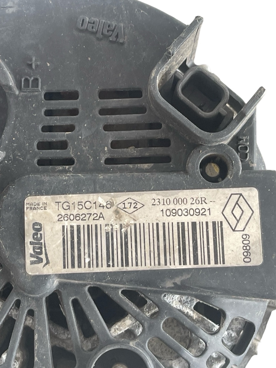 Alternator RENAULT MEGANE III Hatchback BZ0_ 2008 - > 1.6 16V K4M 858 231000026R – foto 4