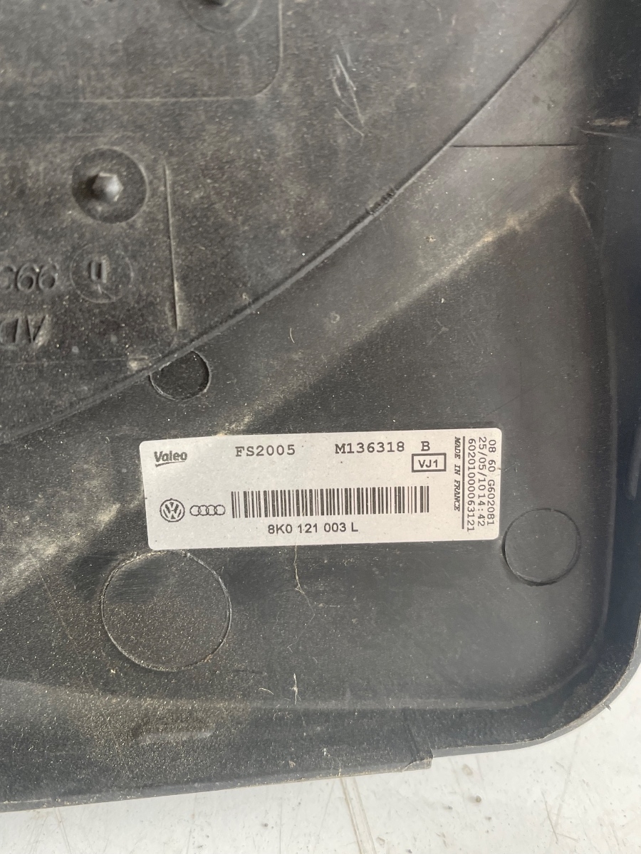 Electroventilator AUDI A4 IV 8K2, B8 2007 - 2015 2.0TDI 8K0121003L – foto 2