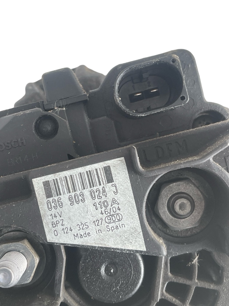 Alternator VOLKSWAGEN GOLF V 1K1 2003 - 2009 1.4 16V BCA 036903024J – foto 3