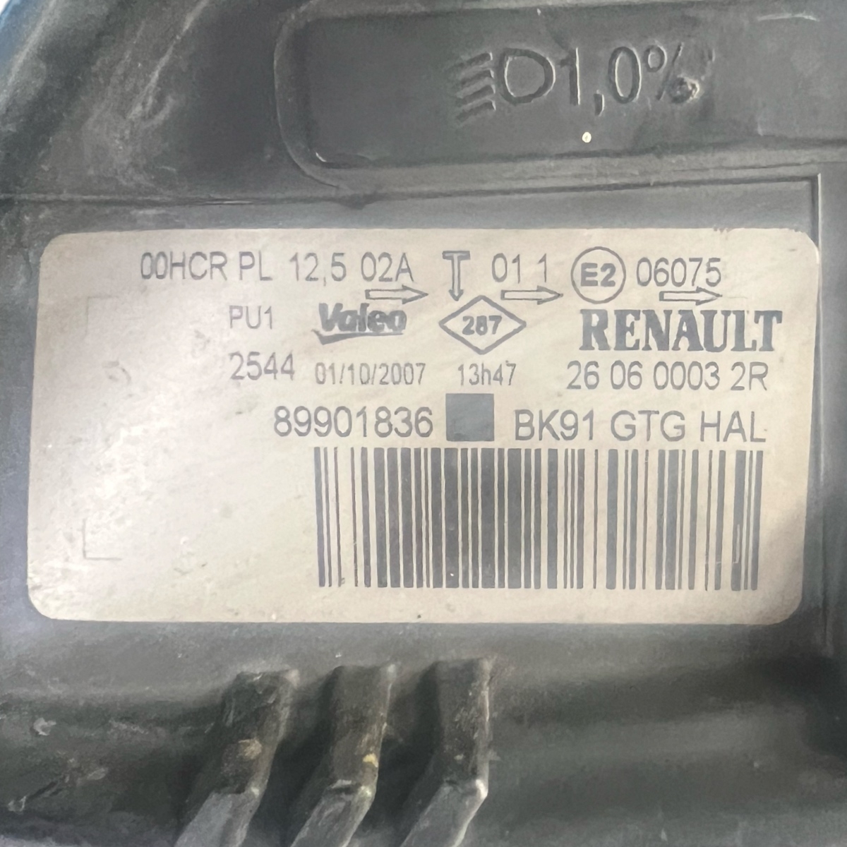 Far stanga fata RENAULT LAGUNA III BT0/1 2007 - 2015 89901836 – foto 7