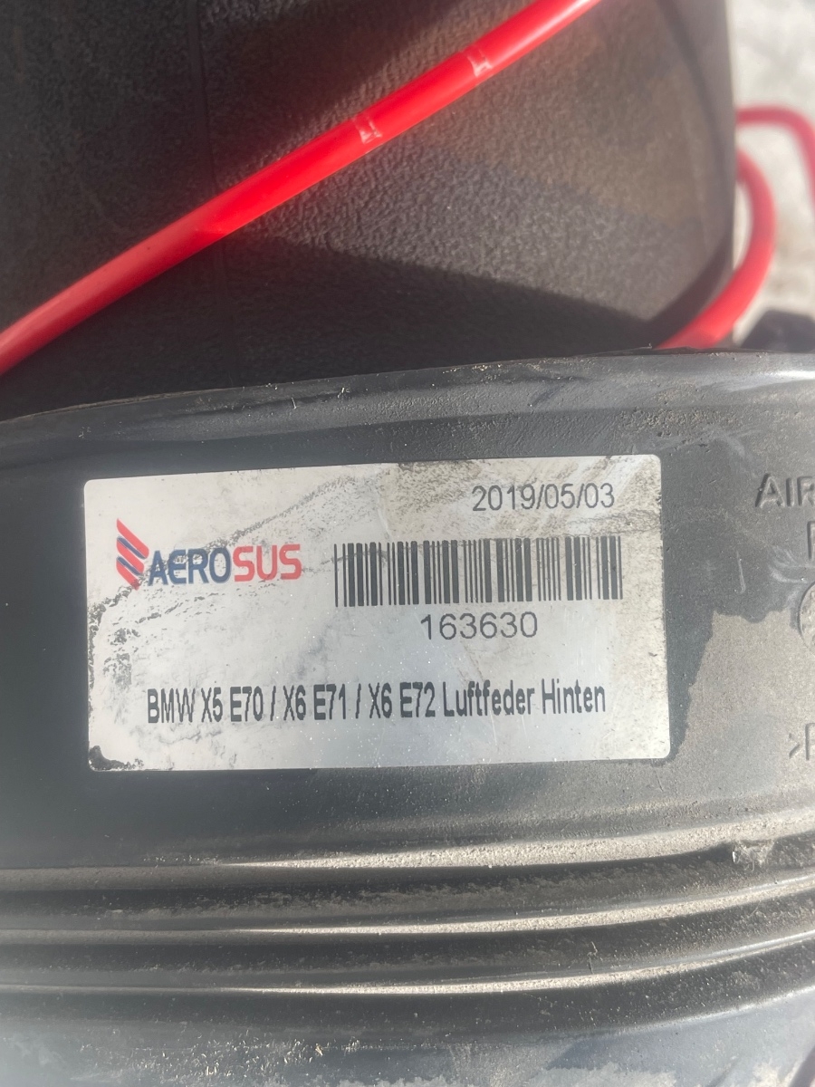 Perna de aer suspensie pneumatica  stanga spate BMW X5 II E70 2006 - 2013 3.0 d M57 D30 (306D3) 163630 – foto 2