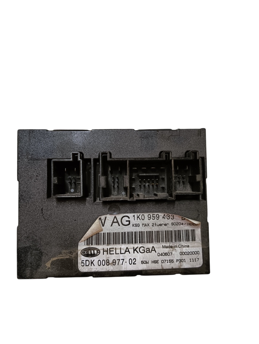 Modul de confort VOLKSWAGEN GOLF V 1K1 2003 - 2009 HELLA 5DK 008 977-02 1k0959433bt