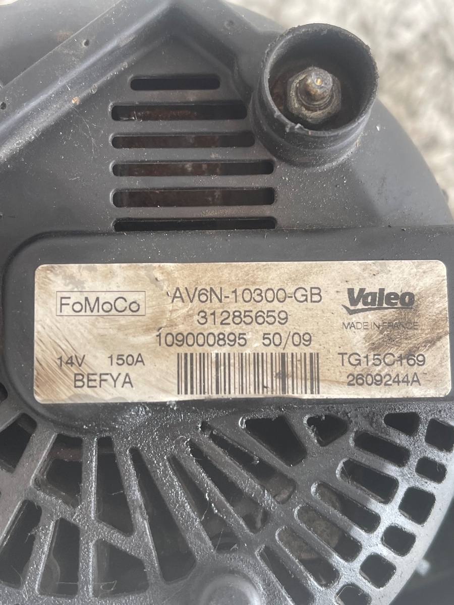 Alternator VOLVO S80 II AS, 124 2006 - > 1.6 D DRIVe D 4164 T AV6N-10300-GB – foto 3