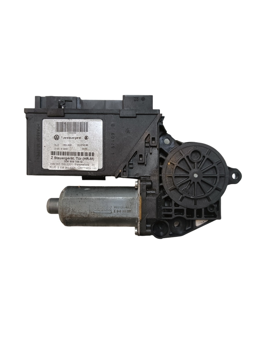 Motoras geam pivotant dreapta spate VOLKSWAGEN PHAETON 3D_ 2002 - 2016 3d0959704g