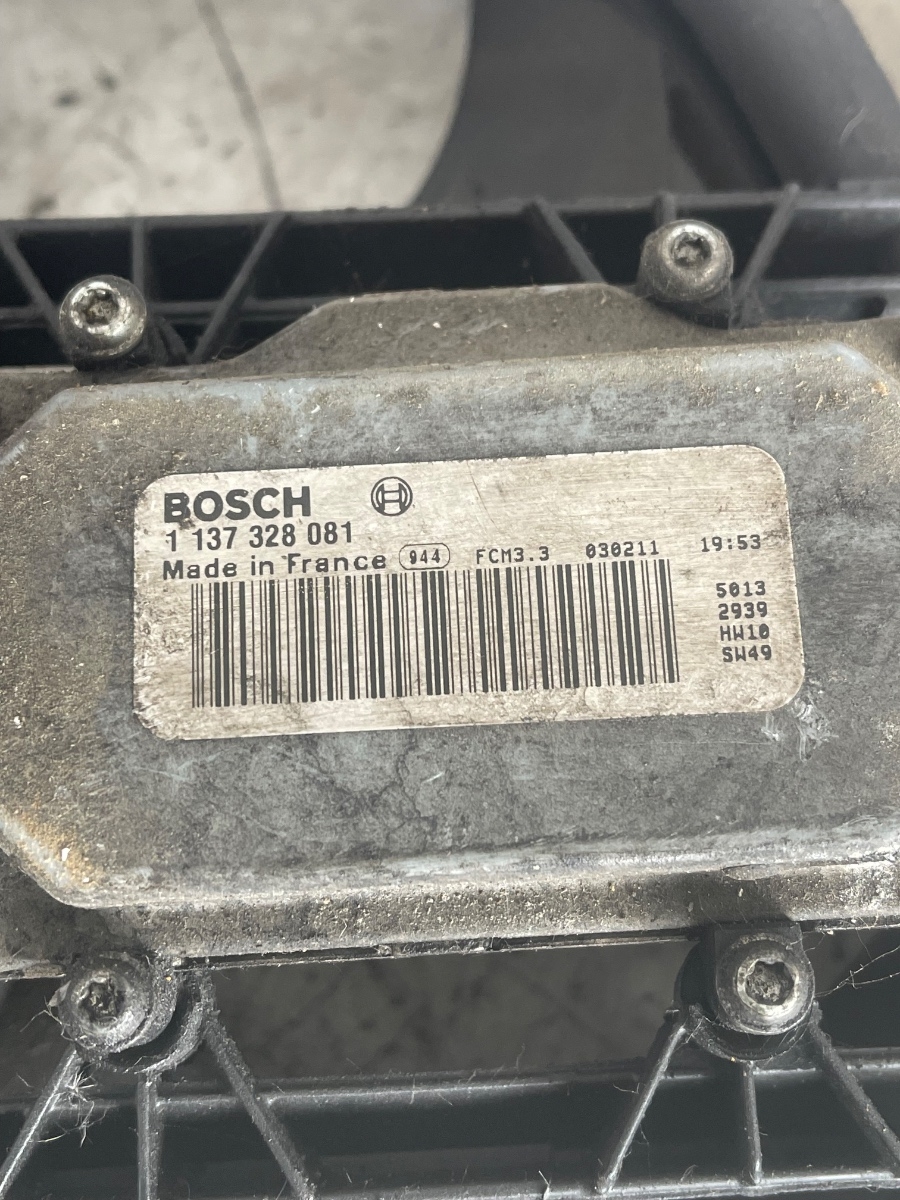 Electroventilator VOLVO S60 I 384 2000 - 2010 2.4 EURO3 1137328081 / 0130303947 – foto 4
