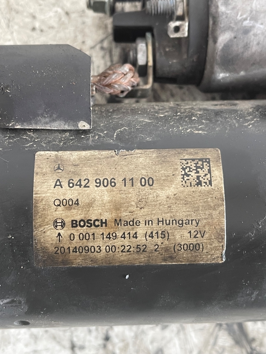 Electromotor MERCEDES-BENZ S-CLASS W222, V222, X222 2013 - > 3.0 S 350 BlueTEC / d OM 642.861 A6429061100 – foto 2