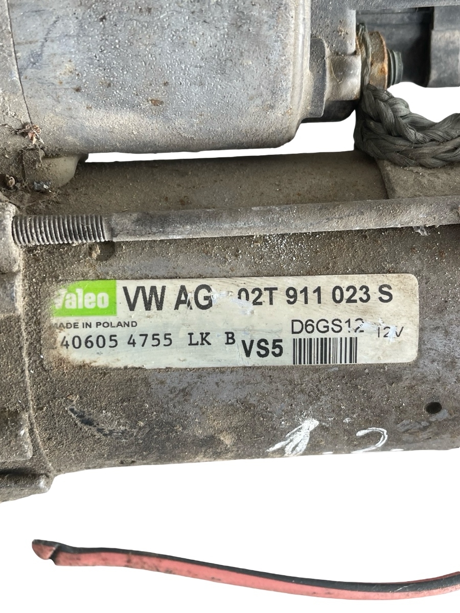Electromotor VOLKSWAGEN POLO 9N_ 2001 - 2012 1.2i 02T911023S – foto 2