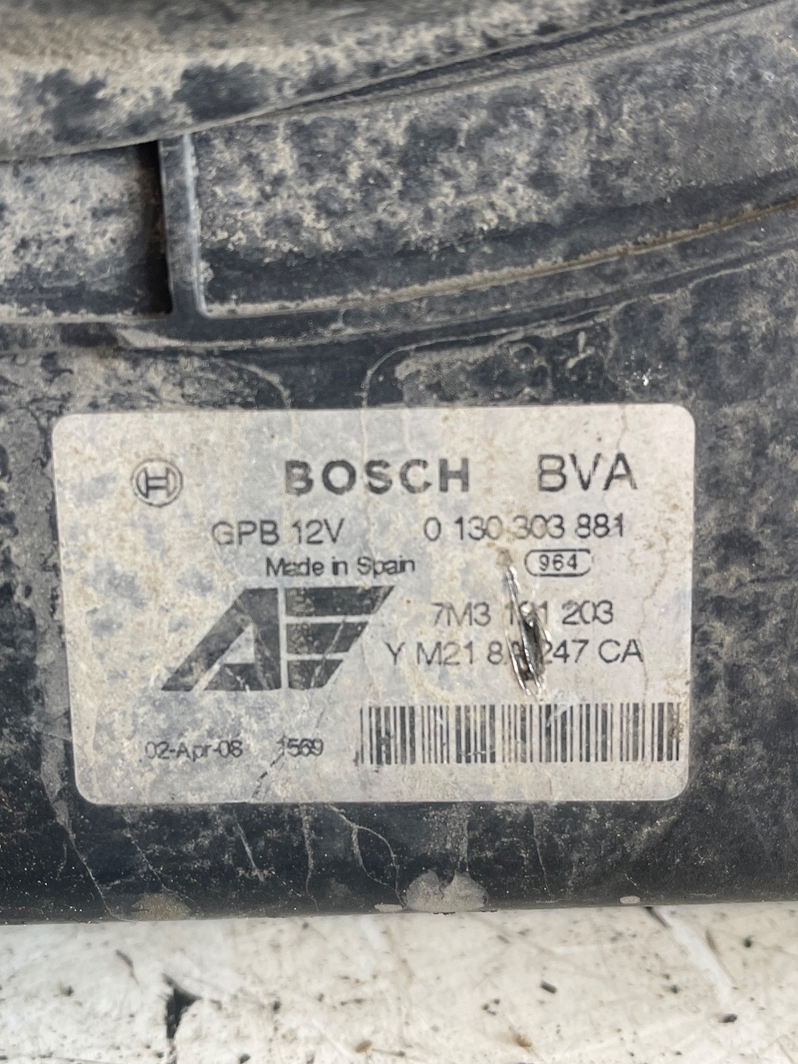 Electroventilatoare VOLKSWAGEN SHARAN 7M8, 7M9, 7M6 1995 - 2010 1.9 TDI AUY 0130303881 / 7M3121207B – foto 4