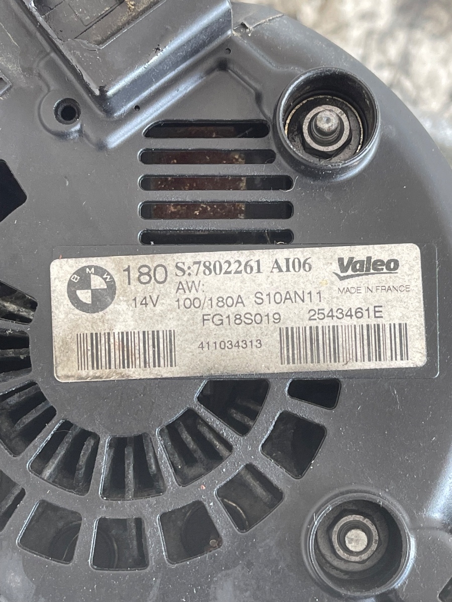Alternator BMW X1 I E84 2009 - 2015 2.0 sDrive 20 d N47 D20 C 7802261 – foto 3
