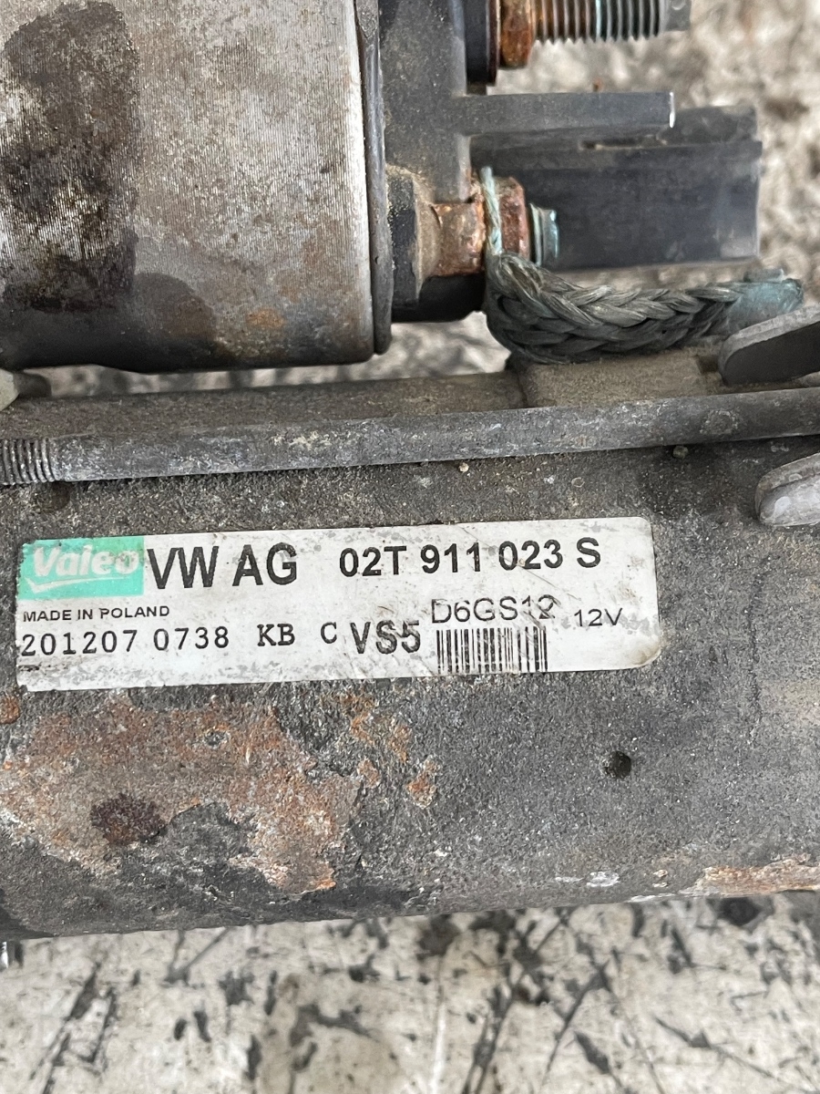 Electromotor VOLKSWAGEN POLO 9N_ 2001 - 2012 02T911023S – foto 2