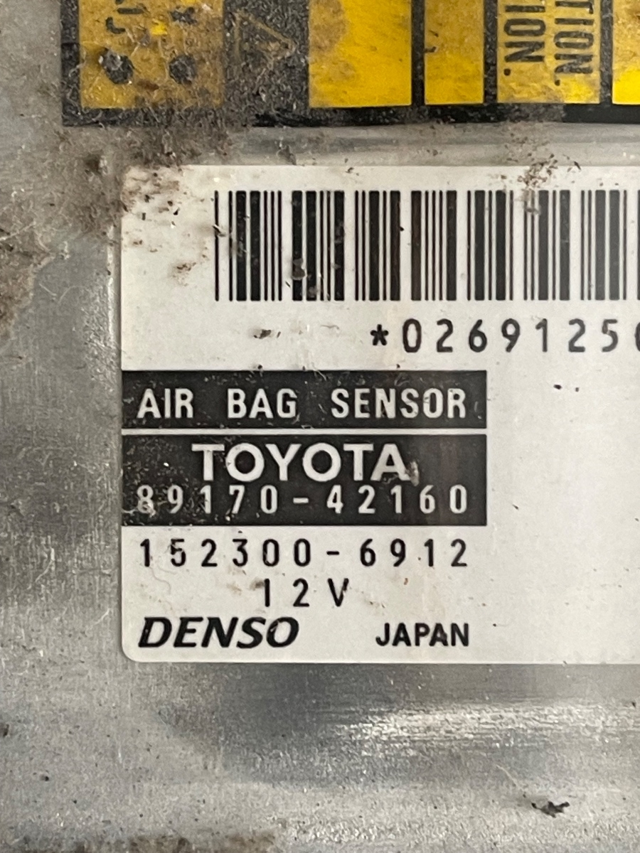 Kit airbag TOYOTA RAV 4 II _A2_ 2000 - 2005 152300-6912 / 89170-42160 – foto 5