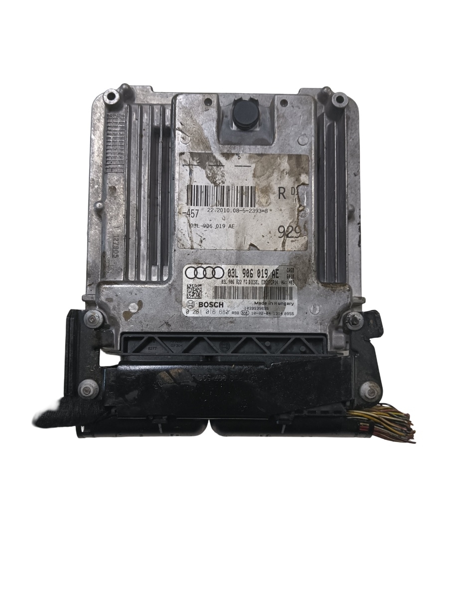 Calculator ecu  AUDI A3 II 8P1 2003 - 2013 2.0 TDI AZV, CBAA, CFFA 0281016680 03l906018ae