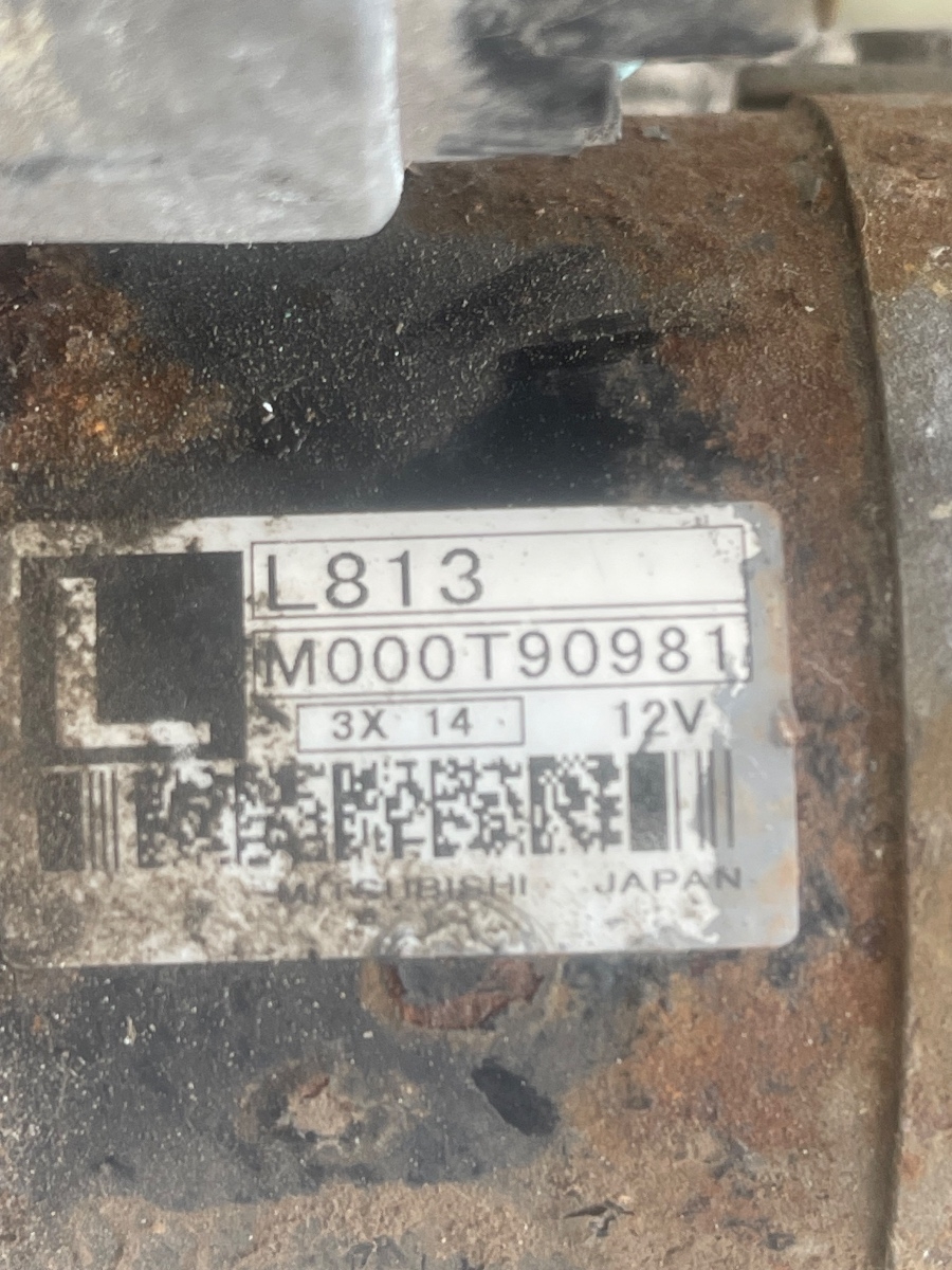 Electromotor MAZDA 6 GG 2002 - 2008 1.8 L813, L823, L828 M000T90981 – foto 3