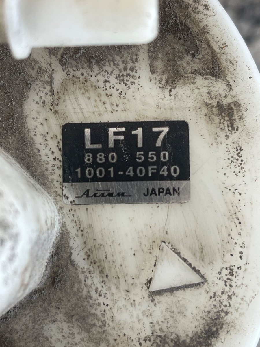 Pompa combustibil interna MAZDA 6 GG 2002 - 2008 1.8 L813, L823, L828 1001-40F40 – foto 3