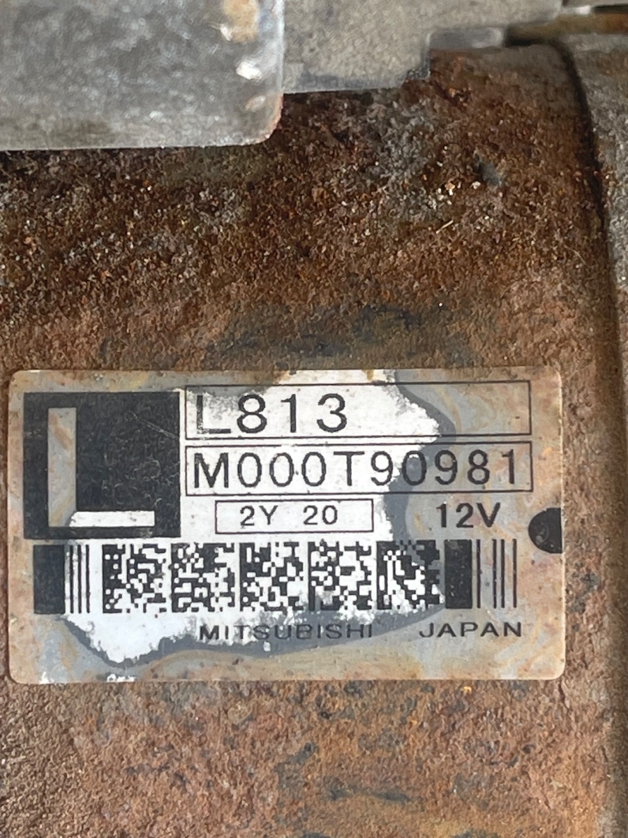 Electromotor MAZDA 6 GG 2002 - 2008 1.8 L813, L823, L828 – foto 3