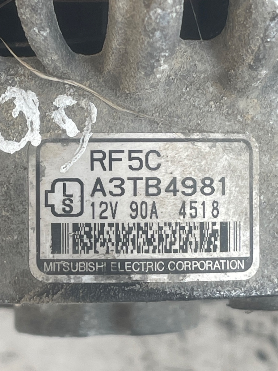 Alternator MAZDA 6 GG 2002 - 2008 2.0D A3TB4981 – foto 4