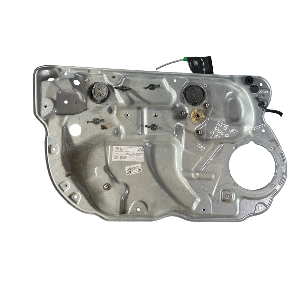 Macara Geam stanga fata VOLKSWAGEN POLO 9N_ 2001 - 2012 – foto 2