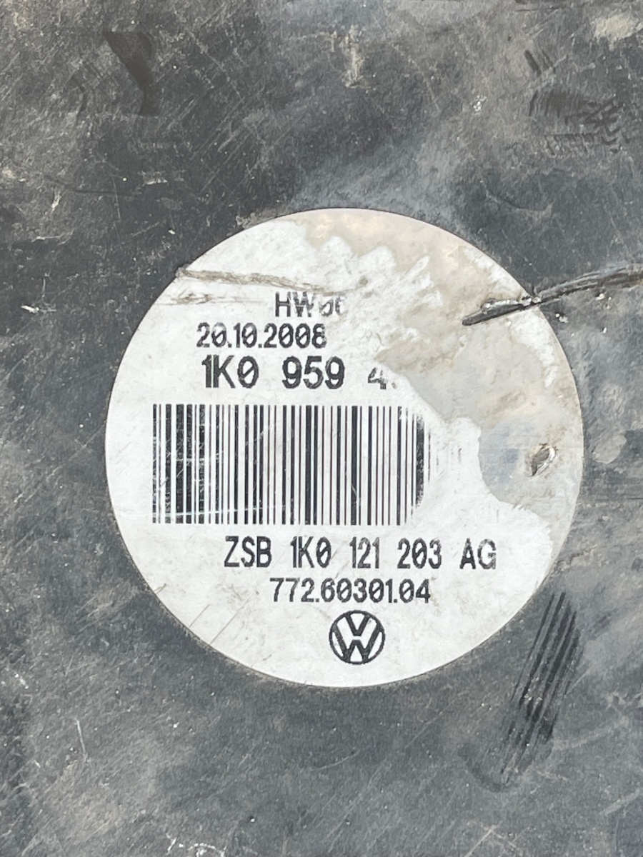Electroventilator VOLKSWAGEN PASSAT B6 2005 - 2010 1.9TDI 1K0121203AG / 1K0121205AA – foto 3