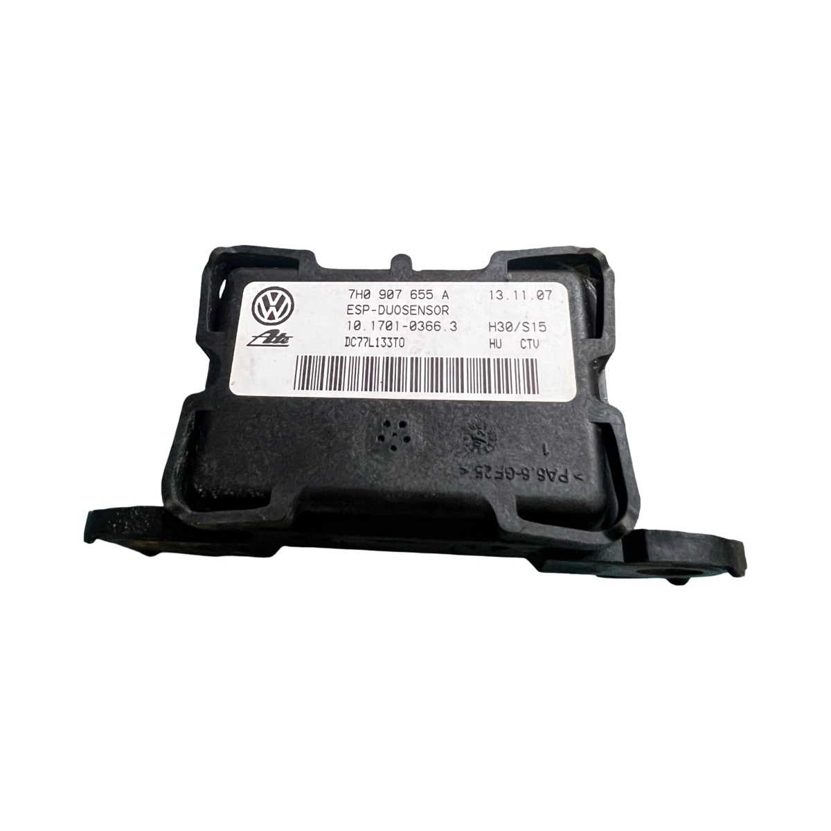 Senzor ESP de viteza la viraje SEAT ALTEA XL 5P5, 5P8 2006 - >, SEAT ALTEA 5P1 2004 - >, VOLKSWAGEN GOLF V 1K1 2003 - 2009 7H0907655A