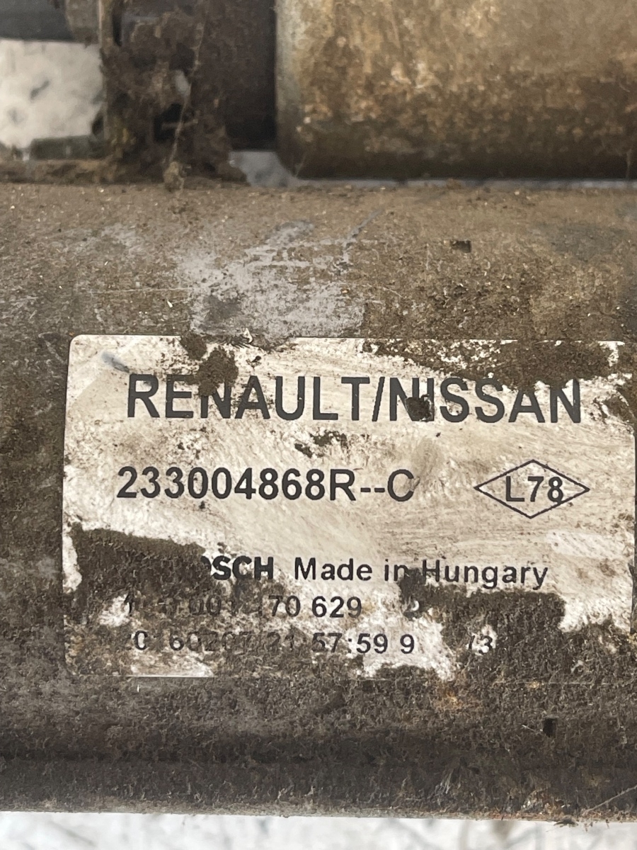 Electromotor NISSAN QASHQAI II J11, J11_ 2013 - >, MERCEDES-BENZ CITAN Box 415 2012 - > 1.5DCI 233004868R – foto 3
