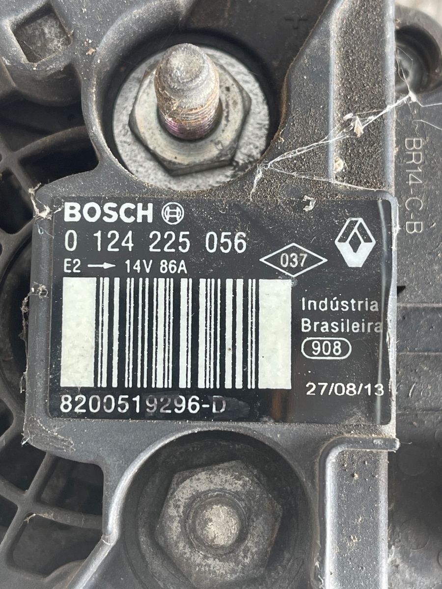 Alternator RENAULT TWINGO II CN0_ 2007 - > 1.2i 0124225056 – foto 3