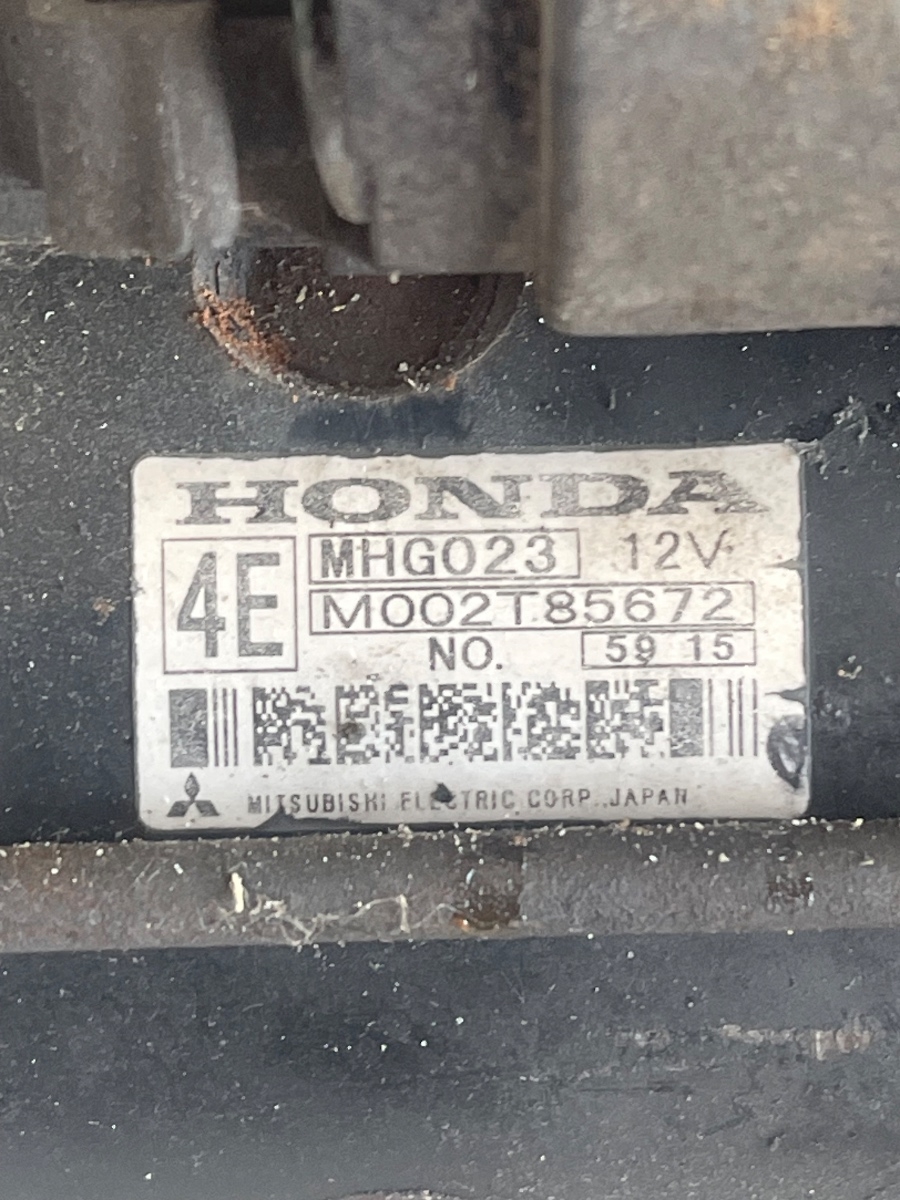 Electromotor HONDA ACCORD VII CL, CN 2003 - 2012 2.2 i-CTDi N22A1 M002T85672 – foto 3