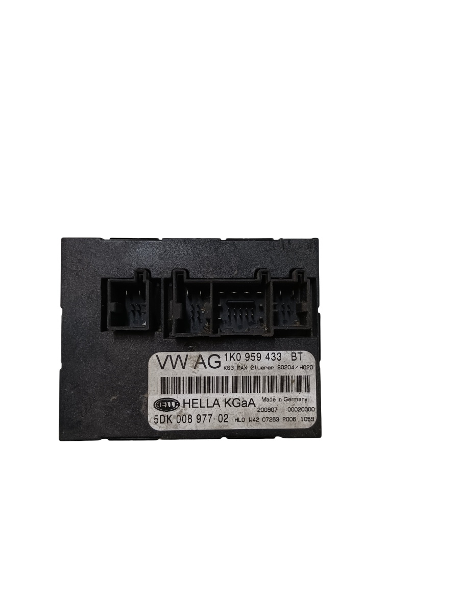 Modul de confort VOLKSWAGEN GOLF V 1K1 2003 - 2009 HELLA 5DK 008 977-02 1k0959433bt